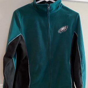 NFL Philadelphia Eagles Women's Zip Up Hoodie - S
